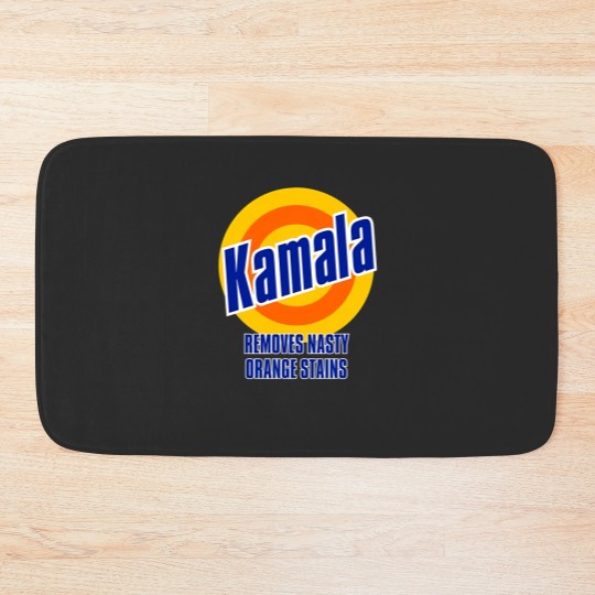 Discover Kamala "Removes Nasty Orange Stains" DTG 190gsm Men's Bath Mats