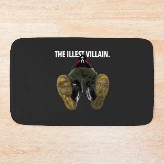 Discover MF Dooom Bath Mats - The Illest Villain , mf Dooom Graphic Bath Mats
