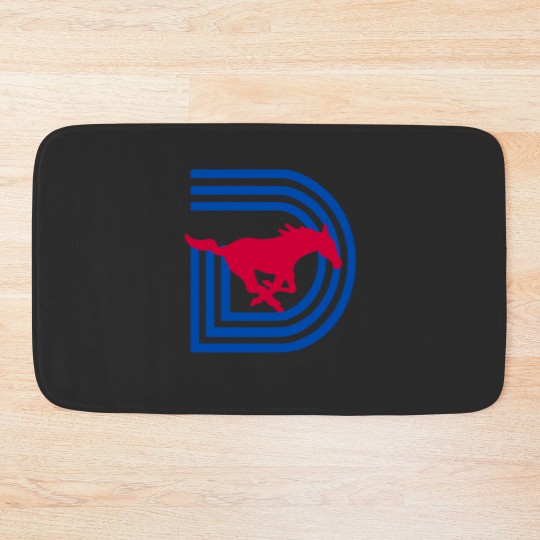 Discover SMU Triple D Logo Bath Mats