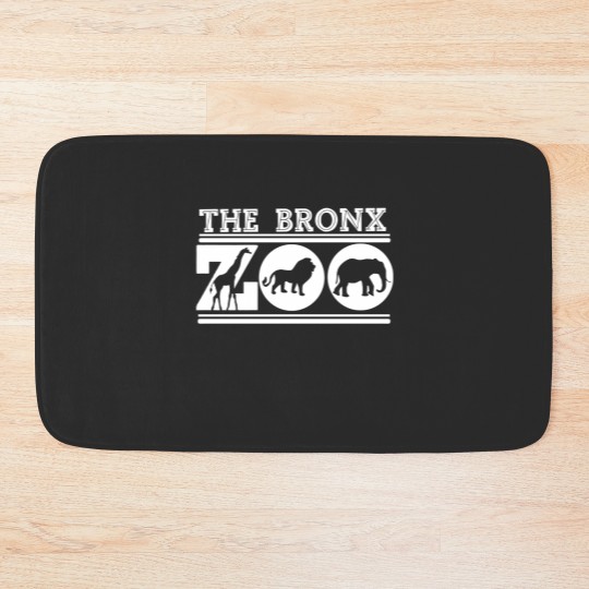 Discover The Bronx Zoo 1899 Bath Mats
