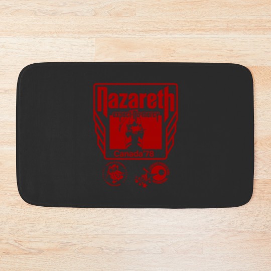Discover Vintage 1978 Nazareth Expect No Mercy tour concert Bath Mats