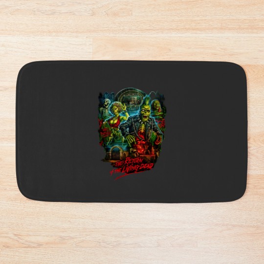 Discover Return of the living dead, tarman, zombies Bath Mats, Horror movies Bath Mats