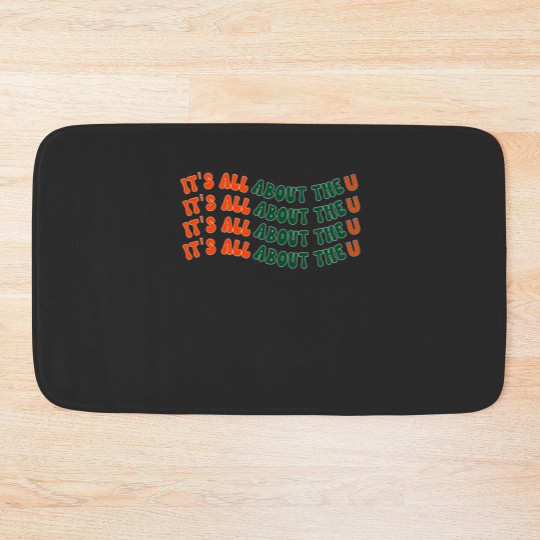 Discover It's All About The U, Miami U, University, The U Bath Mats