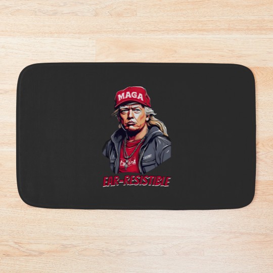 Discover Trump 2024 Bath Mat for Rally Decor