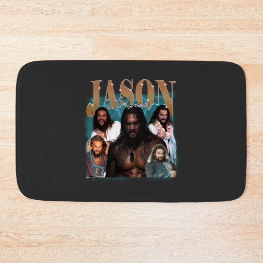 Discover Jason Momoa Superhero Bath Mat