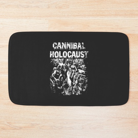 Discover Shop Men_s Cannibal Holocaust White Stake Vintage Bath Mats NO NUNS Vampire Bath Mats