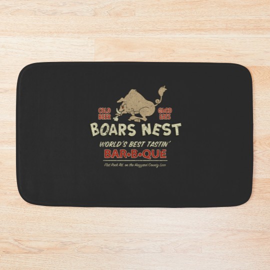 Discover The Boars Nest Bath Mats