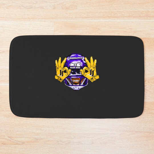 Discover Justin Jefferson Vikings Football  Minnesota Football Gift Fan Bath Mats S-3XL