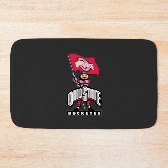 Discover Ohio Buckeyes Bath Mats