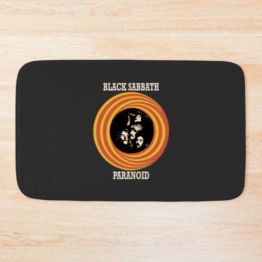 Discover Black Sabbath Vintage Band Bath Mats