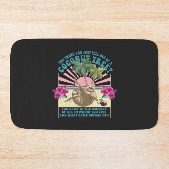 Discover You Think You Just Fall Out Of A Coconut Tree Bath Mats,  Kamala 2024 Bath Mats, Kamala Harris Bath Mats