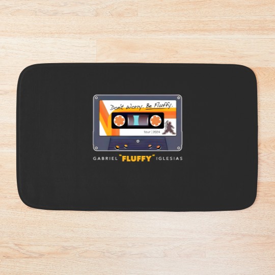 Discover Gabriel Fluffy Iglesias Bath Mats