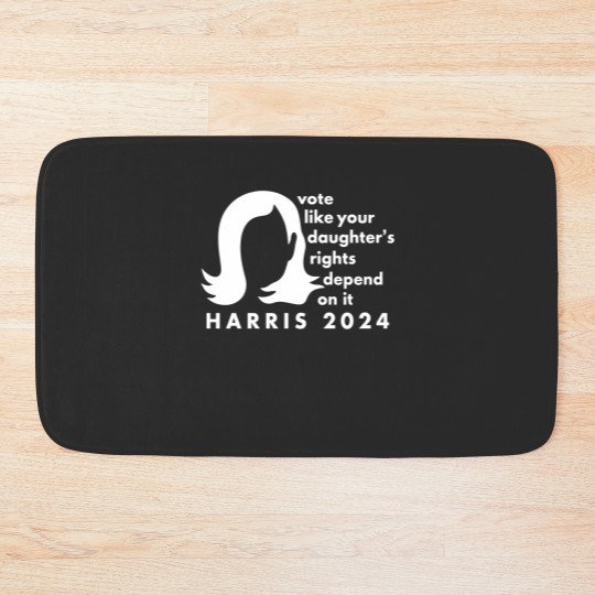 Discover Madam President, Kamala Harris 2024, Harris Bath Mats,  Kamala Bath Mats