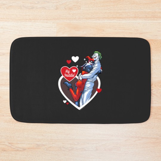 Discover Harley Quinn My Puddin Bath Mats