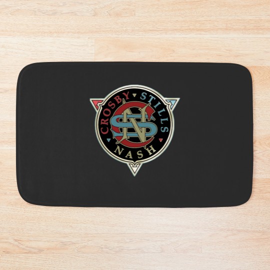 Discover The Band Crosby Logo Stills Band Music Nash Fashion And Young Bath Mats