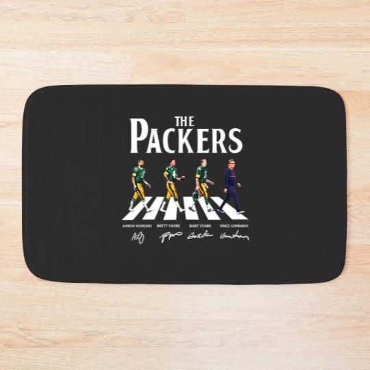 Discover The Packers Abbey Road Signature Bath Mats