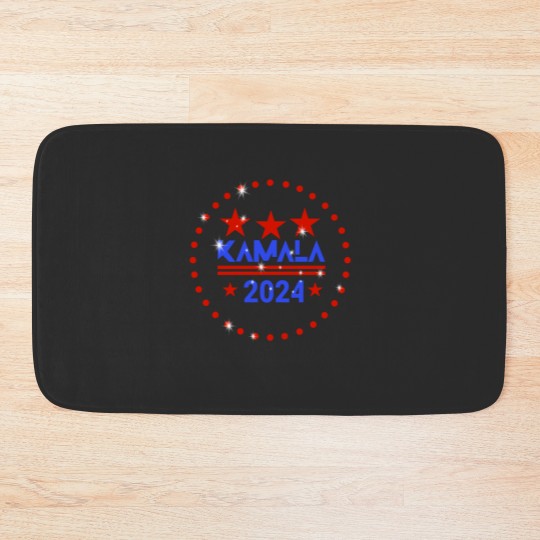 Discover Kamala Harris Rhinestone Bath Mat 2024