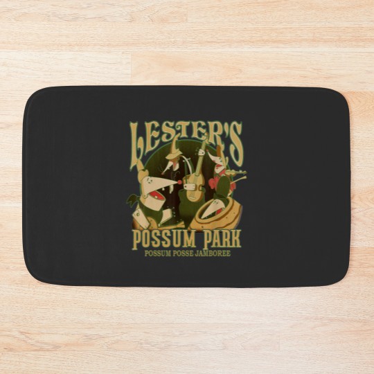 Discover A.G00fy.M0vie Lester's Possum Park Bath Mats