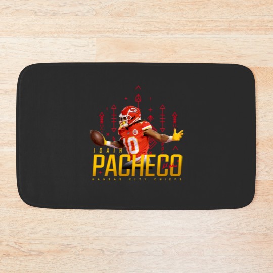 Discover isiah Pacheco Essential Bath Mats