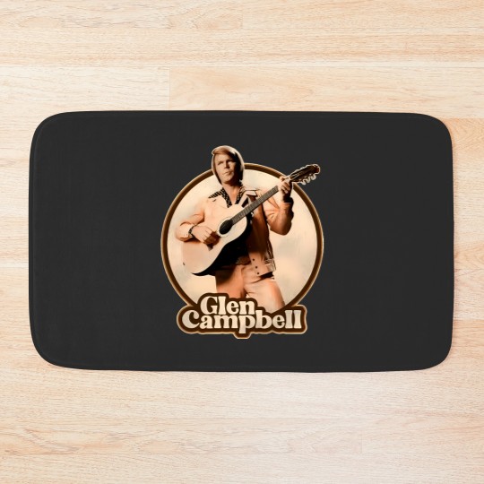 Discover Glen Campbell Tarkus Shield Bath Mats
