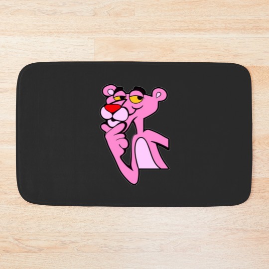 Discover Pink-Panther Bath Mats