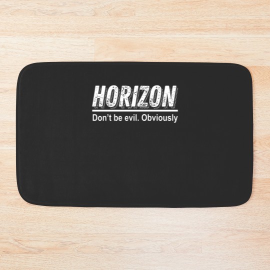 Discover Horizon-Upload-Don't-Be-Evil-Obviously Bath Mats