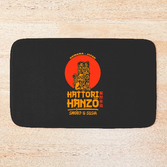 Discover Cult Movie Kill Bill Hattori Hanzo - Unisex Fashion Bath Mats