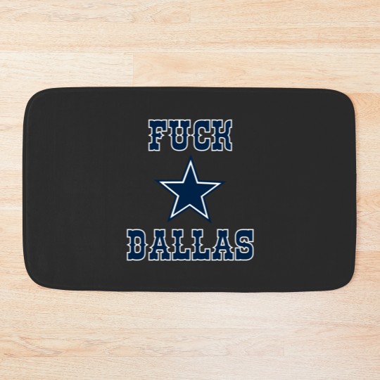 Discover Fck Dallas Bath Mats  George Kittle Dallas Bath Mats