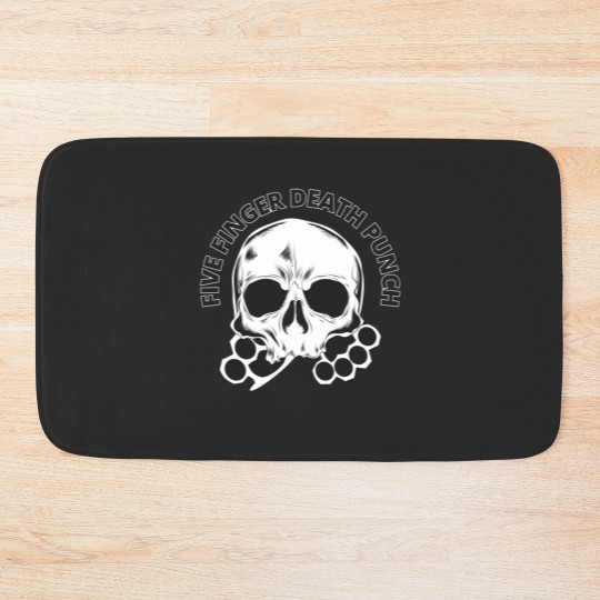 Discover vintage five finger death punch Bath Mats