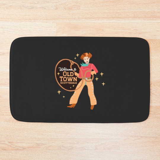 Discover Old Town in Scottsdale AZ Bath Mats