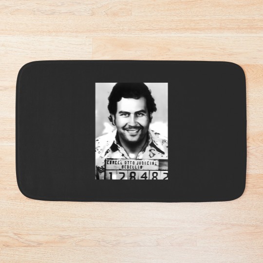 Discover Pablo Escobar dog Bath Mats