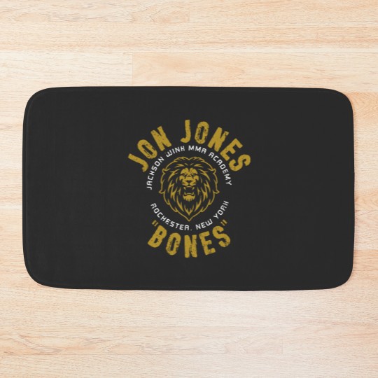 Discover Jon Jones - Jon Bones Jones Bath Mats