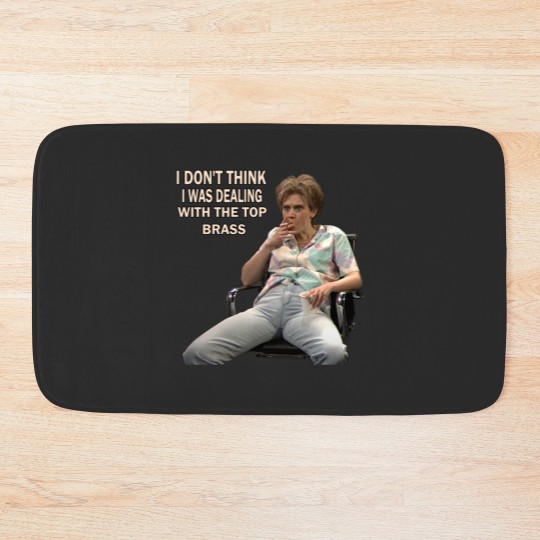 Discover Kate Mckinnon - Dealing with the top brass - Kate Mckinnon - Bath Mats