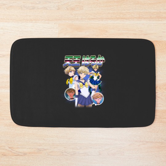 Discover Vintage Sailor Uranus Bath Mats - Sailor Moon Home Decor