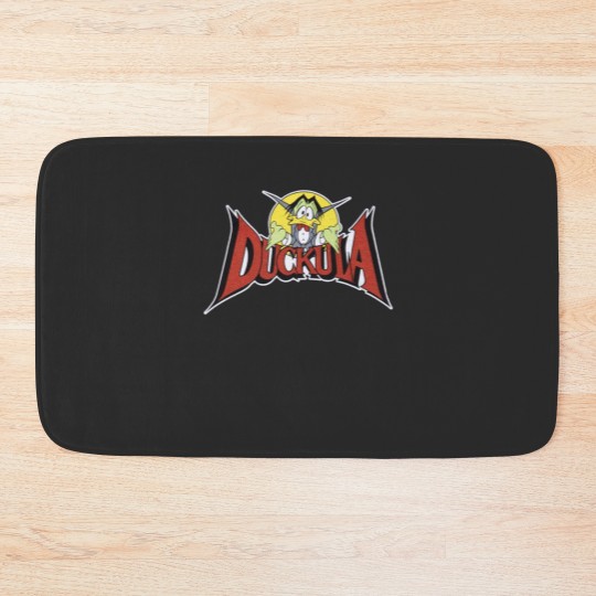 Discover Count Duckula logo  Count Duckula logo Bath Mats