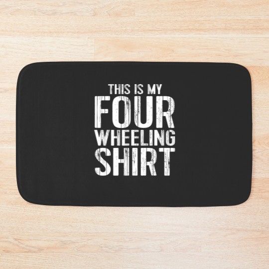 Discover ATV Quad Four Wheeler Bath Mats Mudding Gift Four Wh Bath Mats