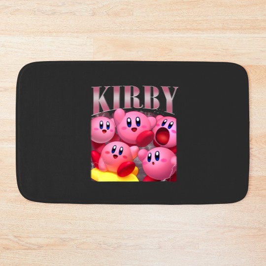 Discover Cute Vintage Kirby Bath Mat - Fun and Playful Decor