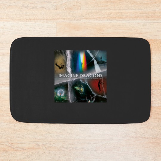 Discover Imagine Dragon Albums Bath Mats, Imagine Dragon Tour 2024 Bath Mats