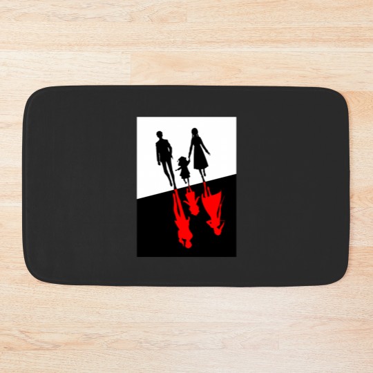 Discover Minimalist Anime Art Spy Family Bath Mats