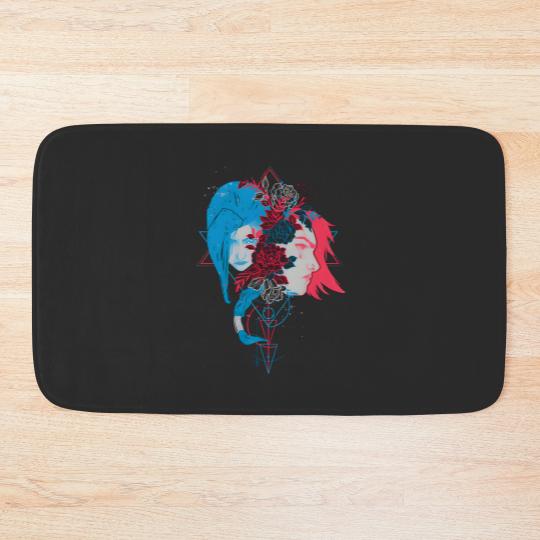 Discover Arcane Jinx and Vi Art Bath Mats