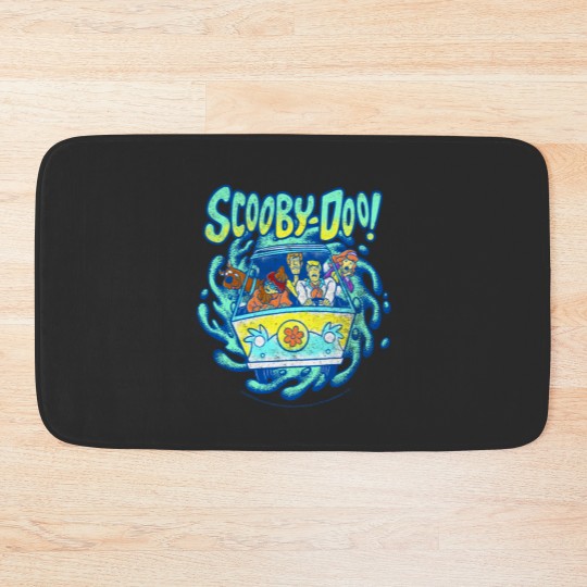 Discover Scooby-Doo Mystery Machine Portal Group Shot Pullover Bath Mats