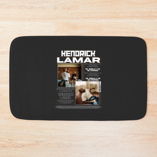 Discover Kendrick Lamar Bath Mat - Official Rap Merch