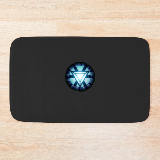 Discover Tony Stark Arc Reactor Bath Mats