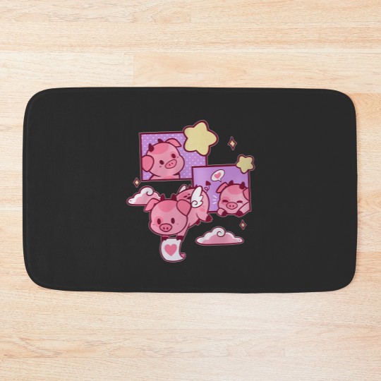 Discover Fat Nugget Valentine Hazbin Hotel Essential Bath Mats, Helluva Boss Sweaters