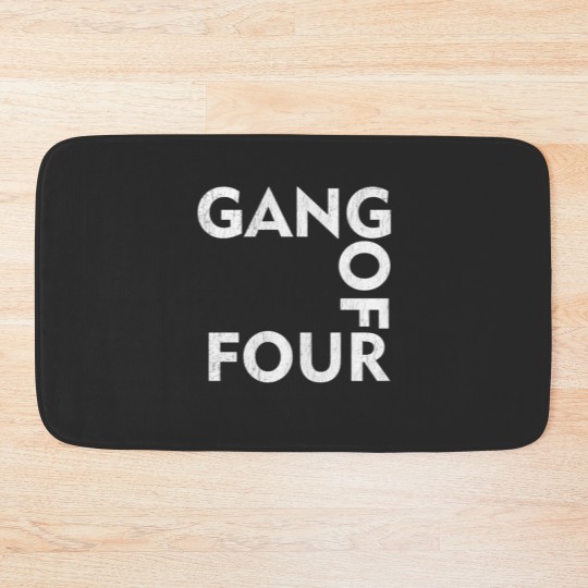 Discover Gang Of Four Bath Mats