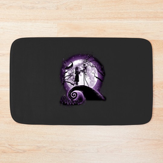Discover Moonlight Nightmare (Purple) - Nightmare Before Christmas - Bath Mats