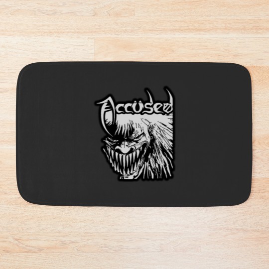 Discover Accused Metal Zone The Accused Group Show Bath Mats