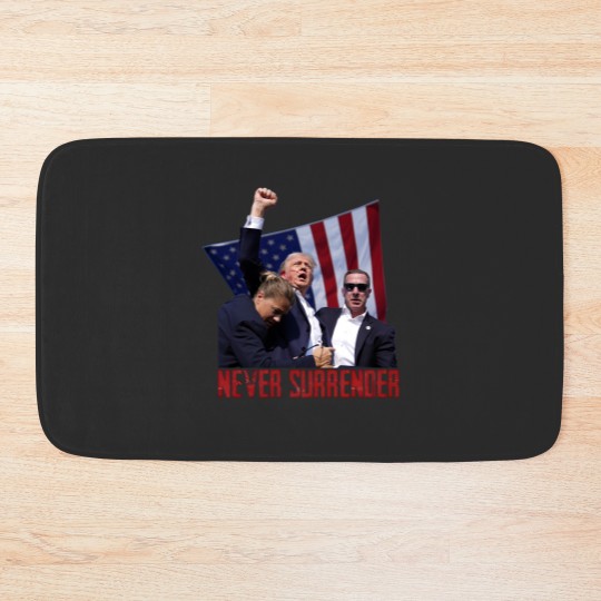 Discover Trump Shot Bath Mats - Pennsylvania Rally 2024