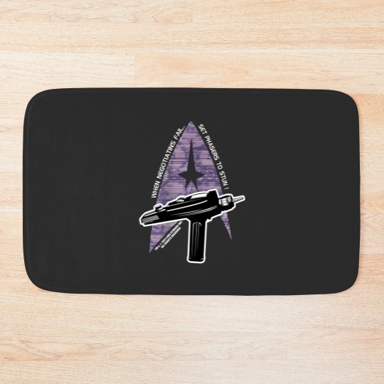 Discover Set phasers to stun 1 Bath Mats
