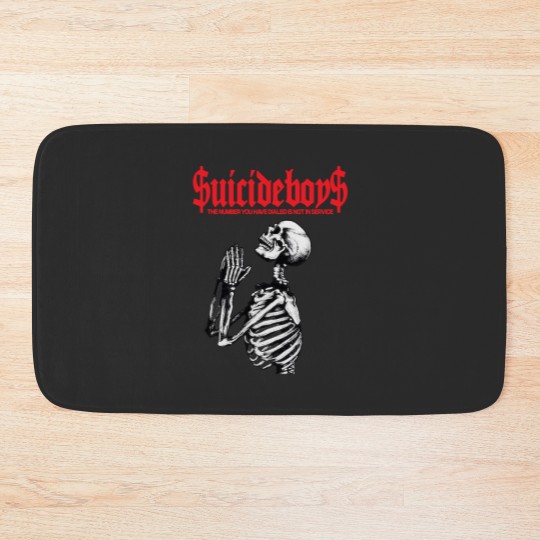 Discover SUICIDEBOYS Merch Bath Mats
